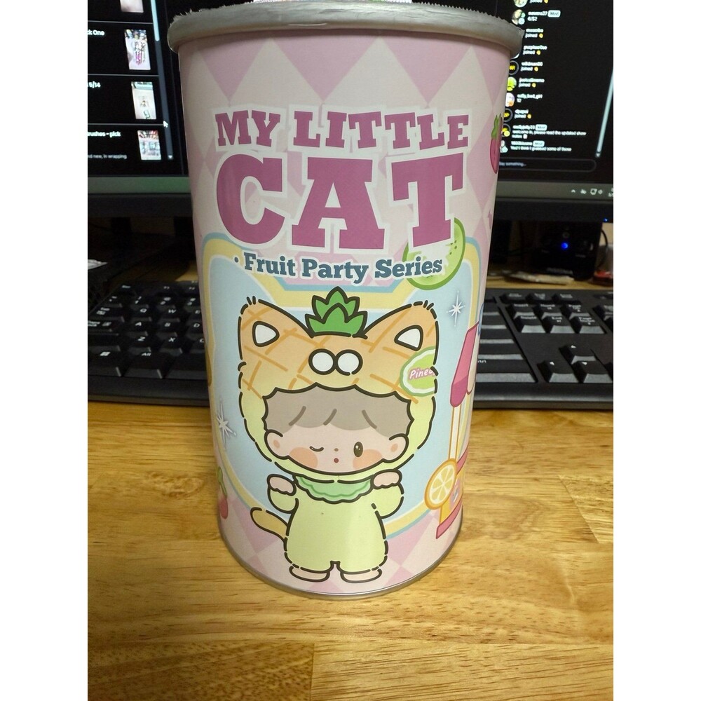 My Little Cat Fruit Party Series - Pineapple Cat